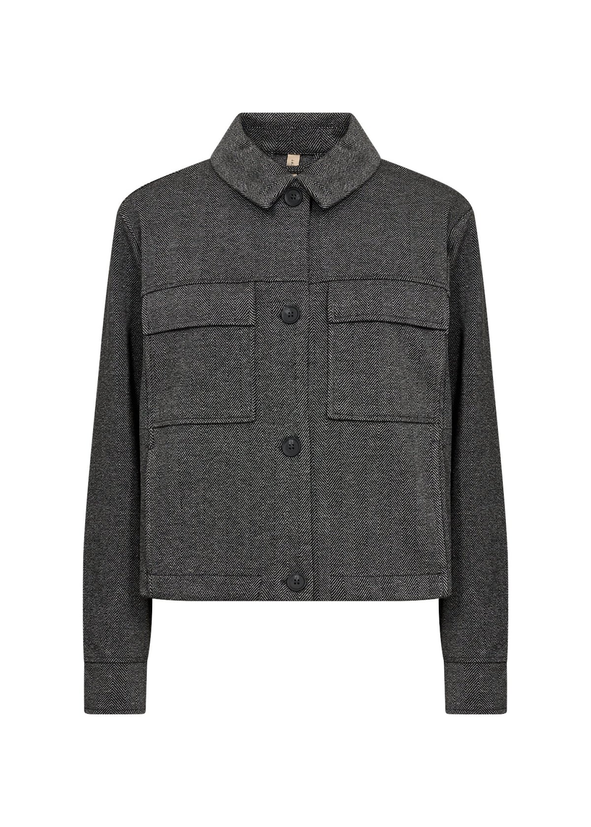 Soya Concept Damen Jacken Black Combi