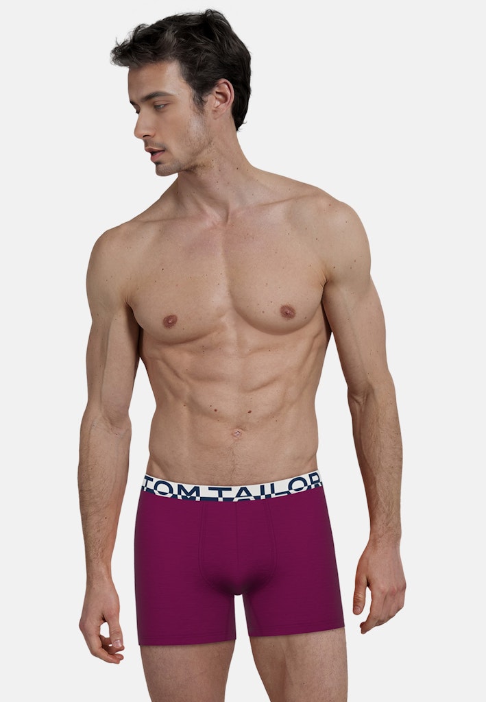 Tom Tailor Pant Rot-Dunkel-Mult
