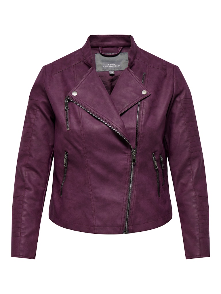 Only Caramkoma Damen Jacken Mauve Wine