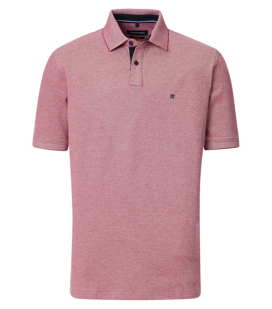 Casa Moda Herren Polo-Shirts  Rot