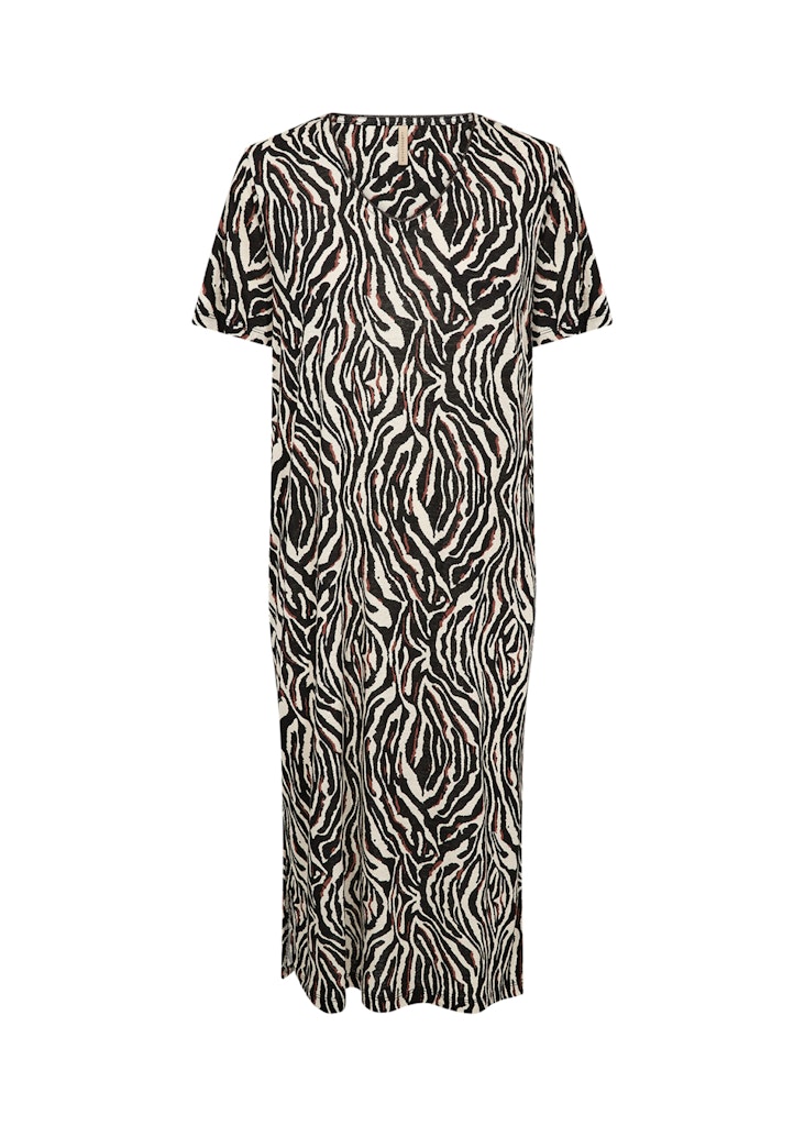 Soya Concept Damen Kleider Black Combi