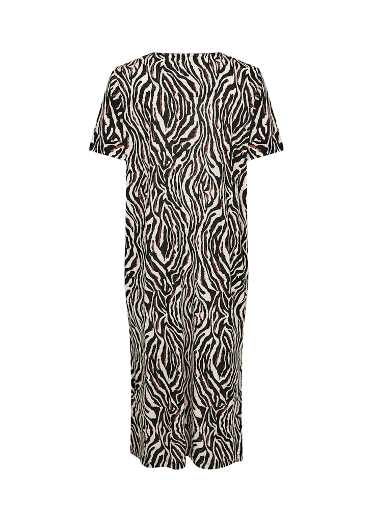 Soya Concept Damen Kleider Black Combi