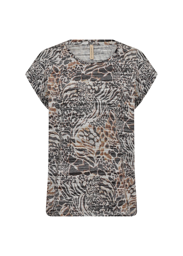 Soya Concept Damen T-Shirts Hot Fudge Combi