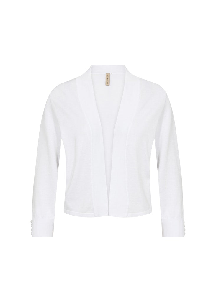 Soya Concept Damen Strickjacken White