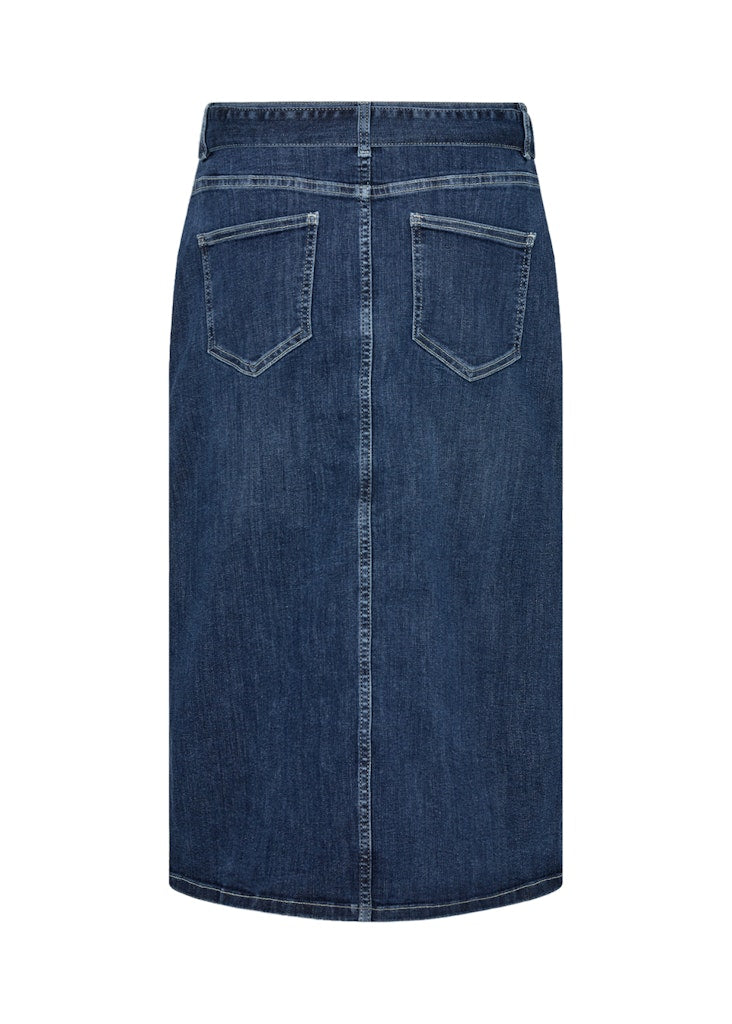 Soya Concept Damen Rcke Dark Blue Denim