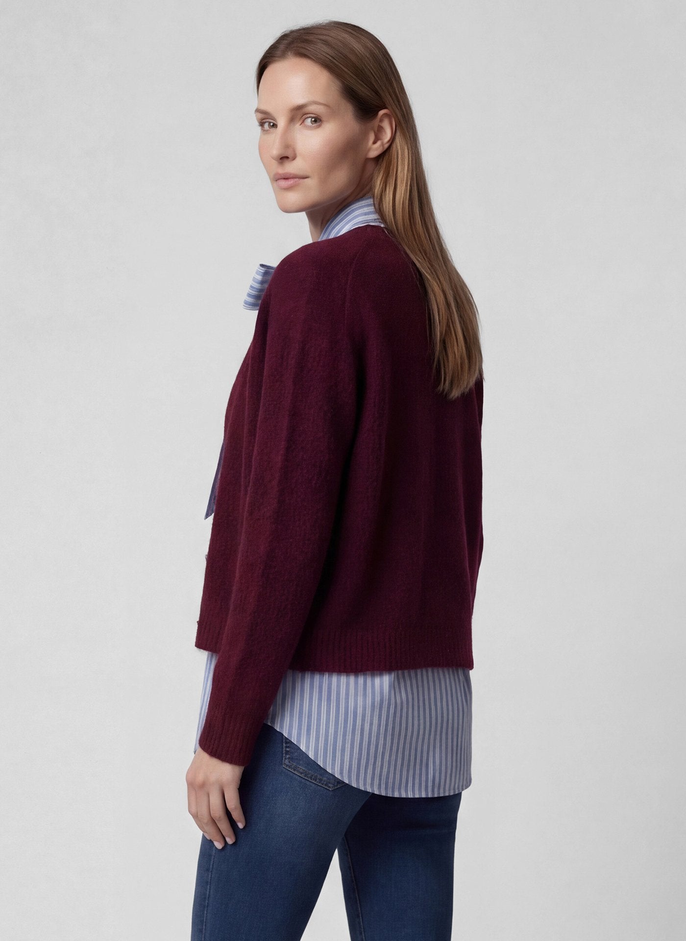 Rabe Damen Strickjacken Merlot