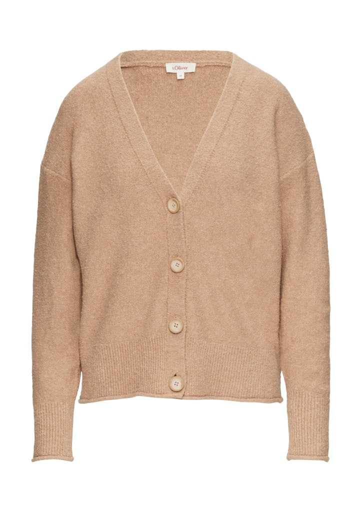 S. Oliver red Damen Strickjacken Brown