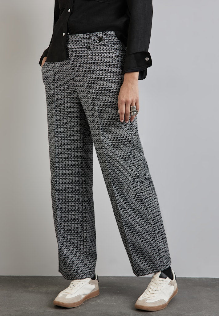 Street One Damen Hosen  Black