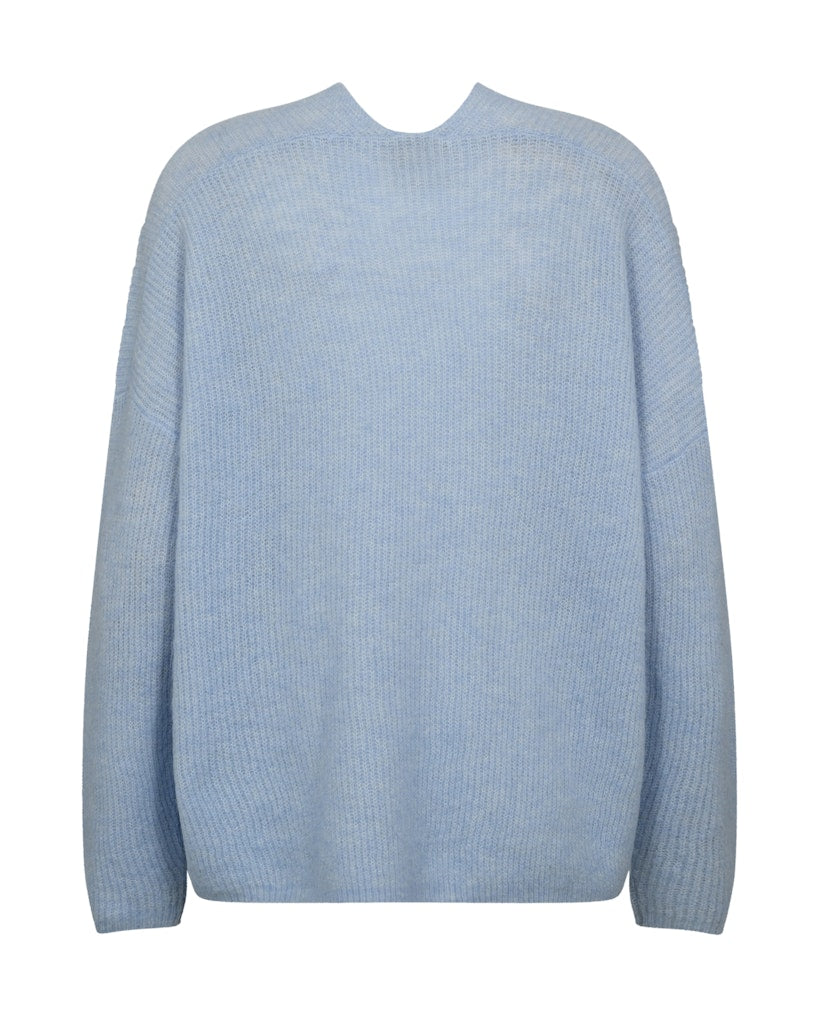Mos Mosh Damen Strickjacken Cashmere Blue