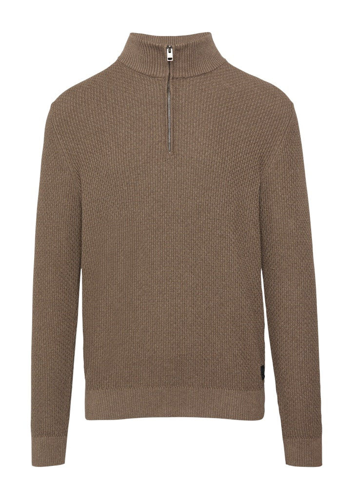 S. Oliver red Herren Pullover Brown