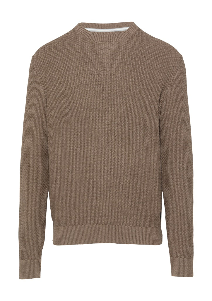 S. Oliver red Herren Pullover Brown