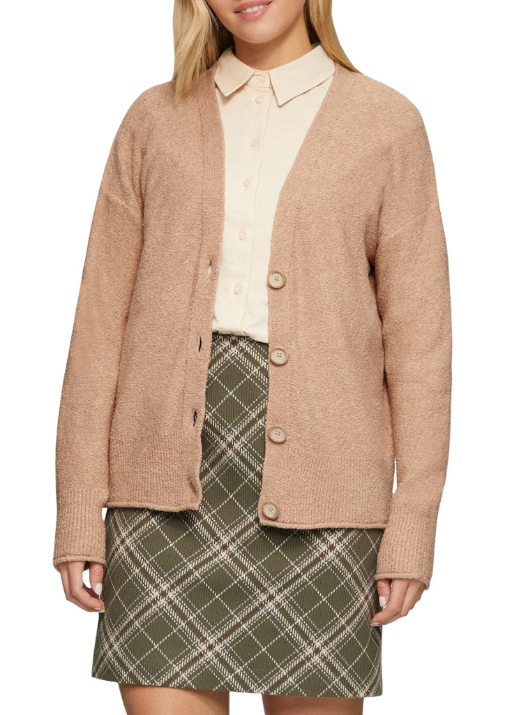 S. Oliver red Damen Strickjacken Brown