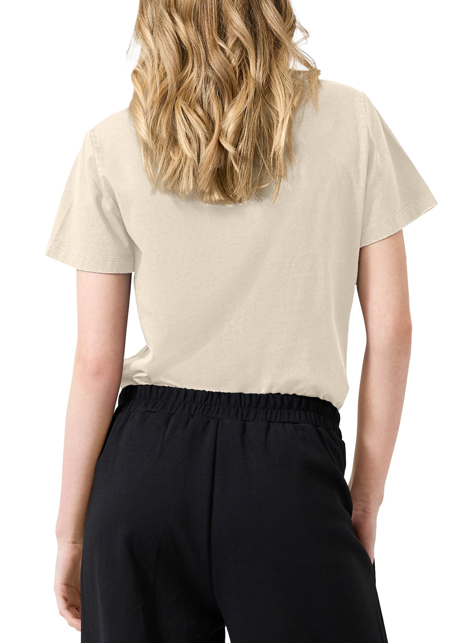 QS by S.Oliver Damen T-Shirts  White
