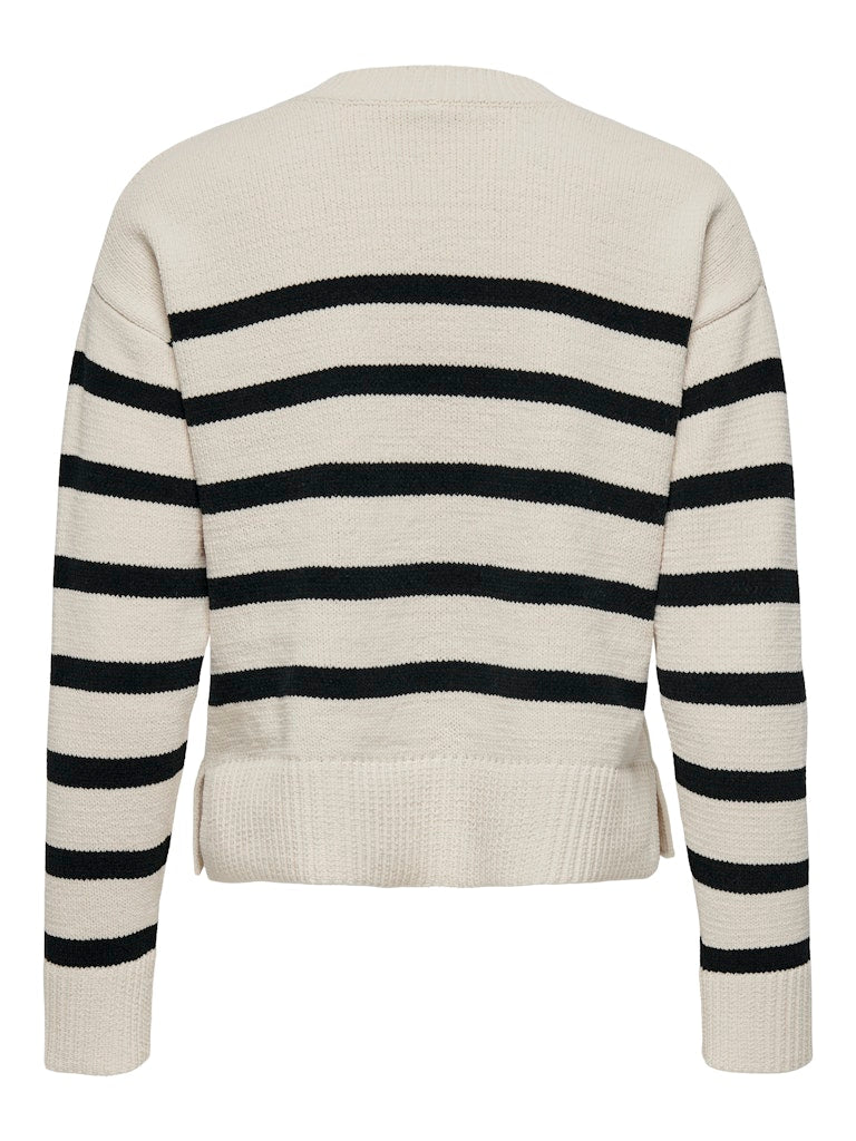 only Damen Pullover Birch/Black