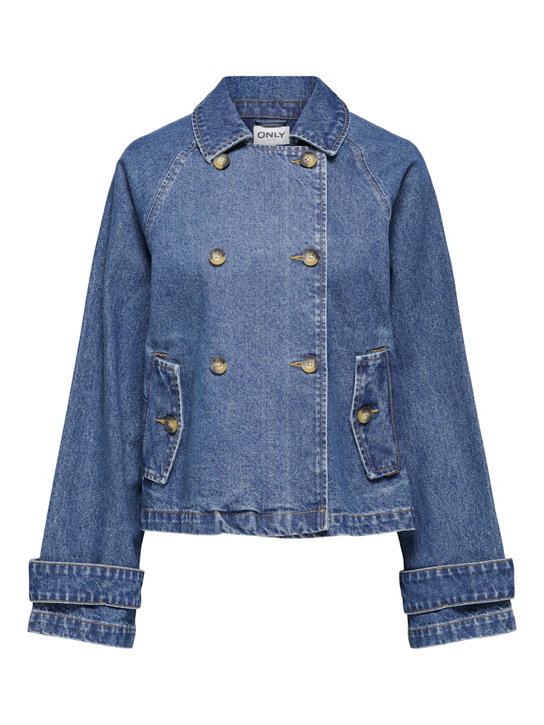 only Damen Jeansjacken Medium Blue Den