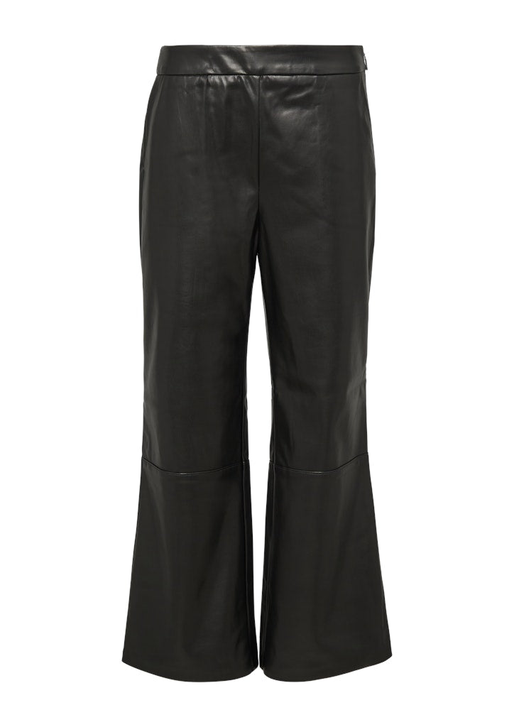 Comma Damen Hosen Grey/Black