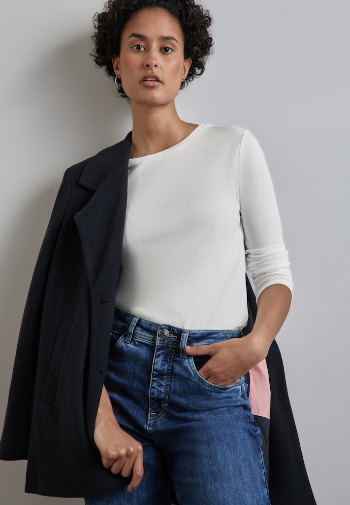 Street One Damen T-Shirts  Off White