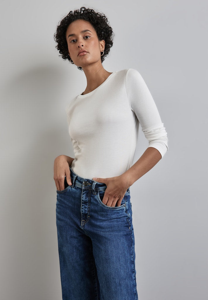 Street One Damen T-Shirts  Off White