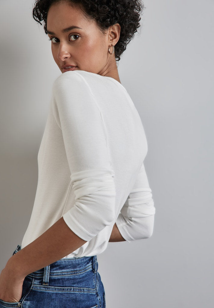 Street One Damen T-Shirts  Off White