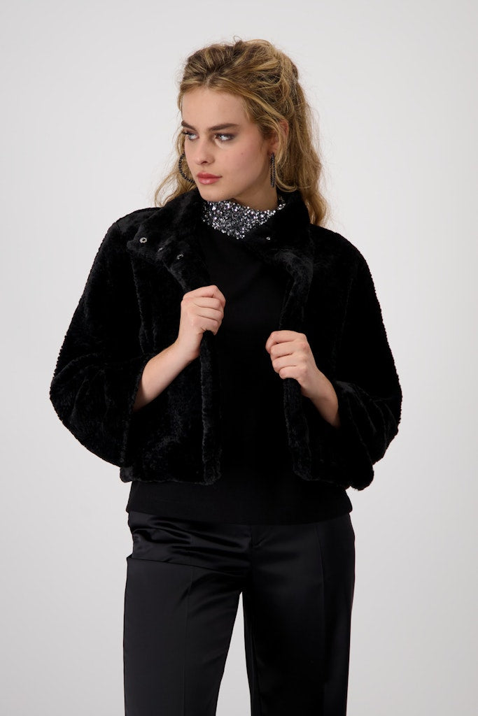 Monari Damen Jacken  Schwarz