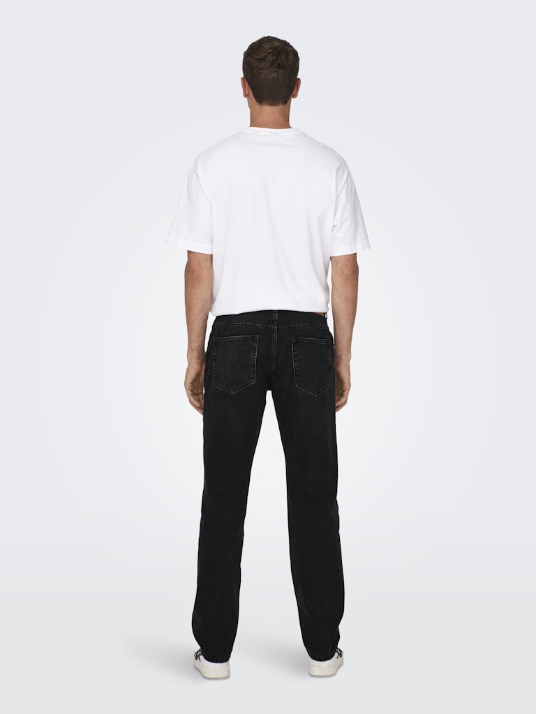 Only & Sons Herren Jeans Black Denim