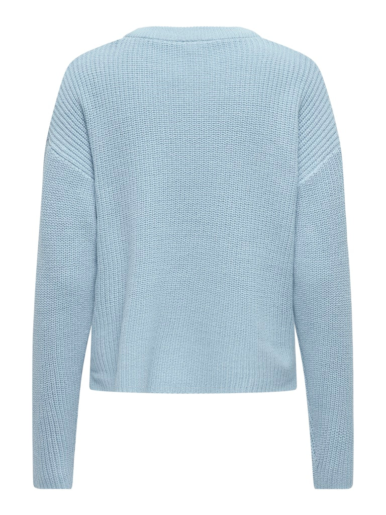 only Damen Pullover Cashmere Blue
