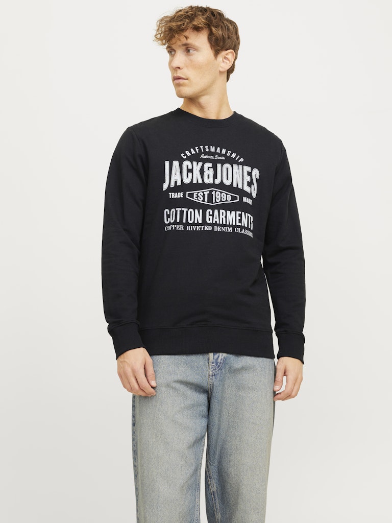 Jack & Jones Herren Sweatshirts Black