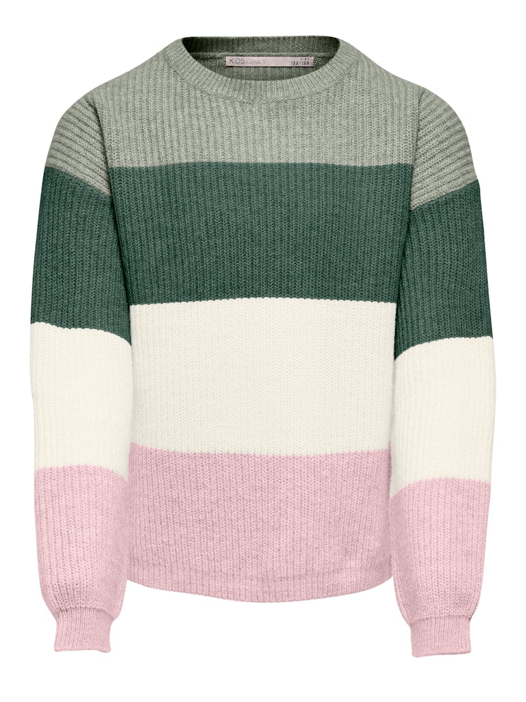 Only Mädchen Pullover & Strickjacken Desert Sage/Pin