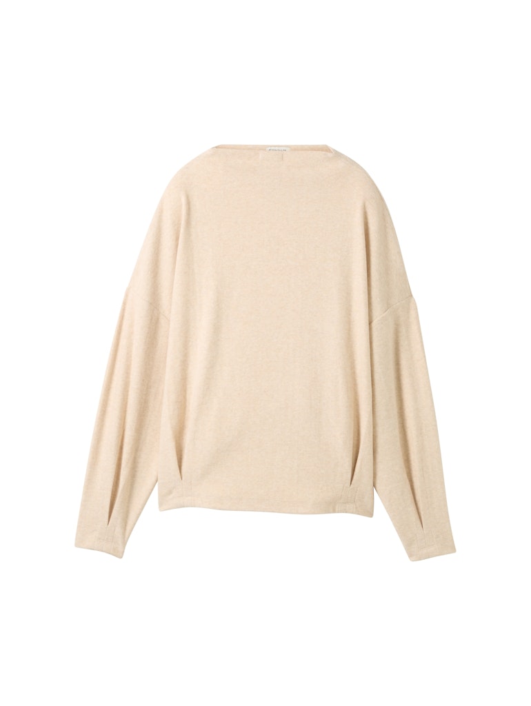 Tom Tailor Damen Sweatshirts Cargo Beige Mel