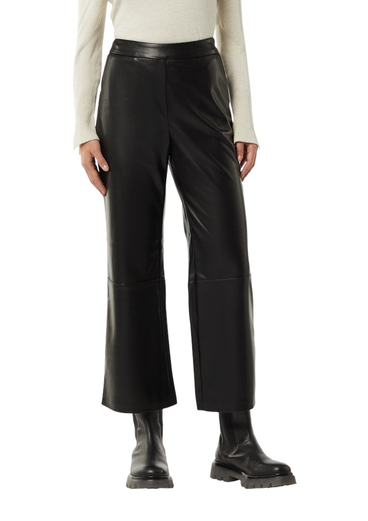 Comma Damen Hosen Grey/Black