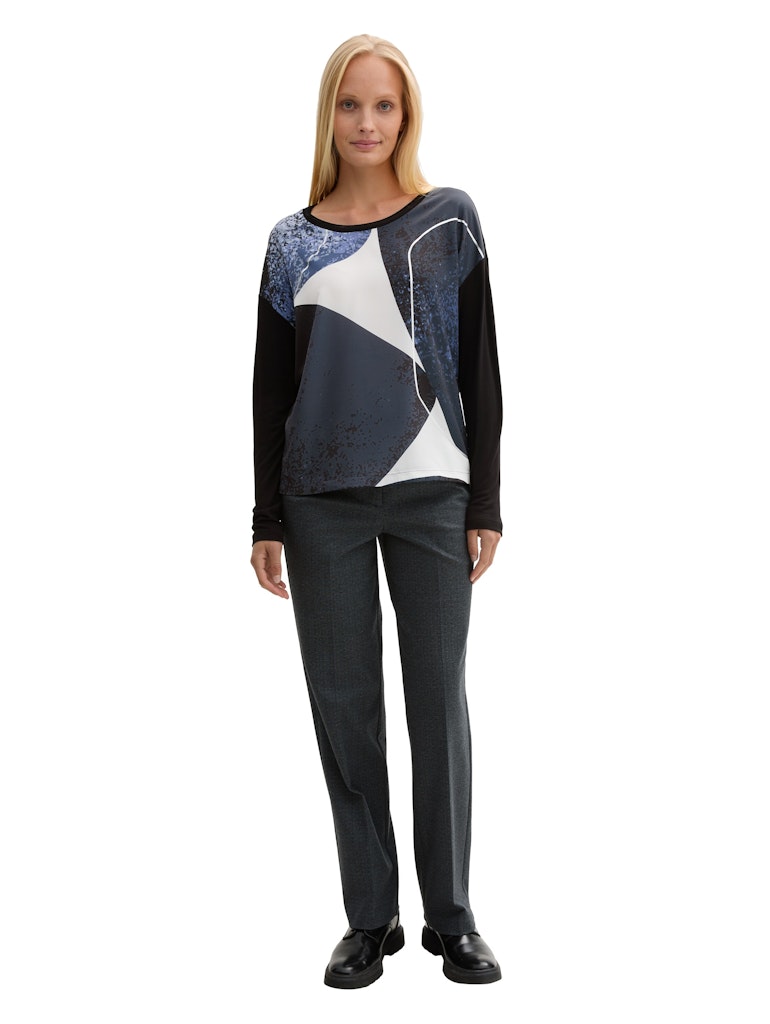 Tom Tailor Damen T-Shirts Deep Black