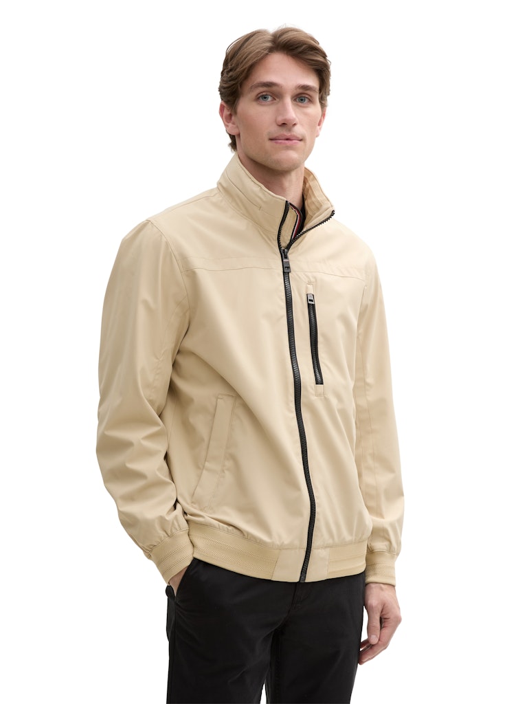 Tom Tailor Herren Jacken Field Rye Brown