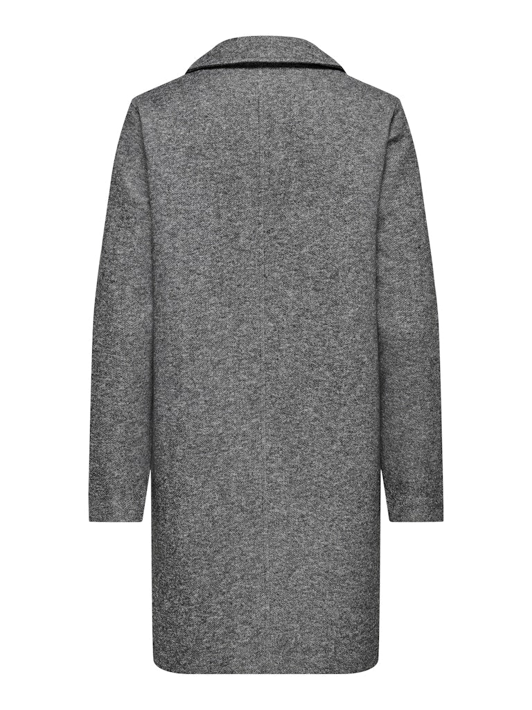 Only Damen Mäntel Dark Grey Melan