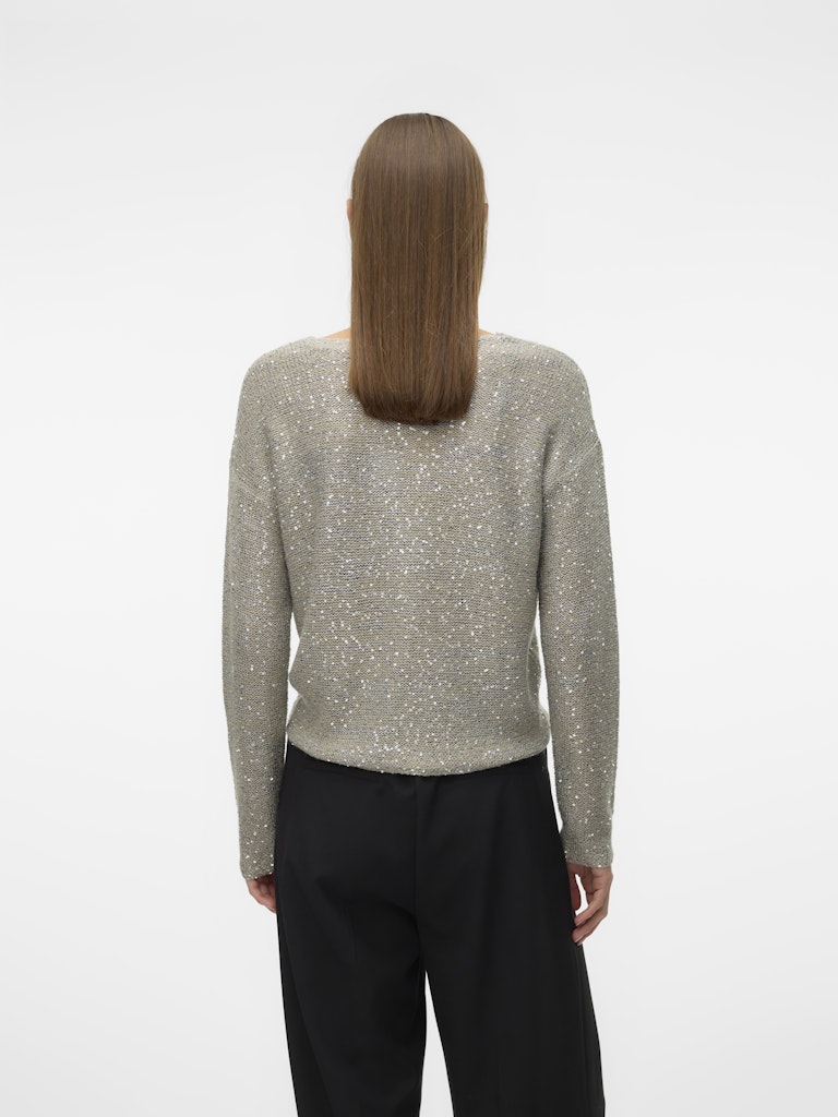 Vero Moda Damen Pullover Griffin/W. Silv
