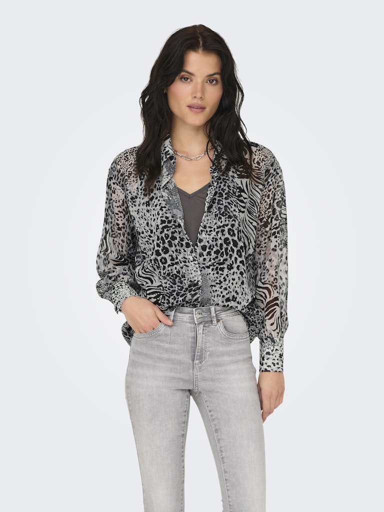 only Damen Blusen Gray Violet/Ran