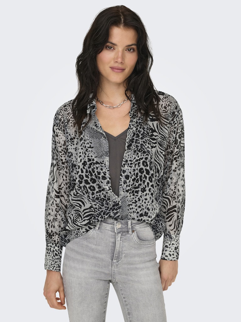 only Damen Blusen Gray Violet/Ran
