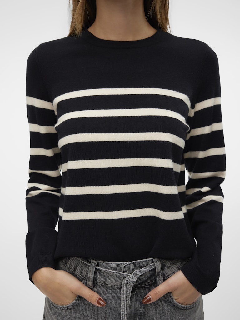 Vero Moda Damen Pullover Black/Birch