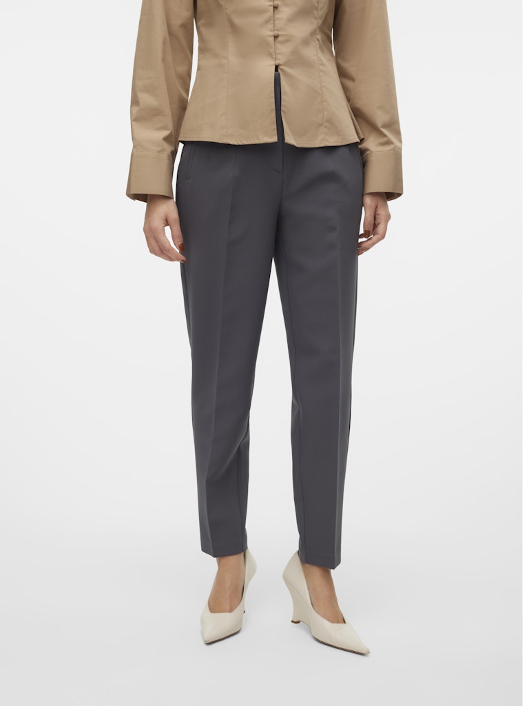 Vero Moda Damen Hosen Grey Pinstripe