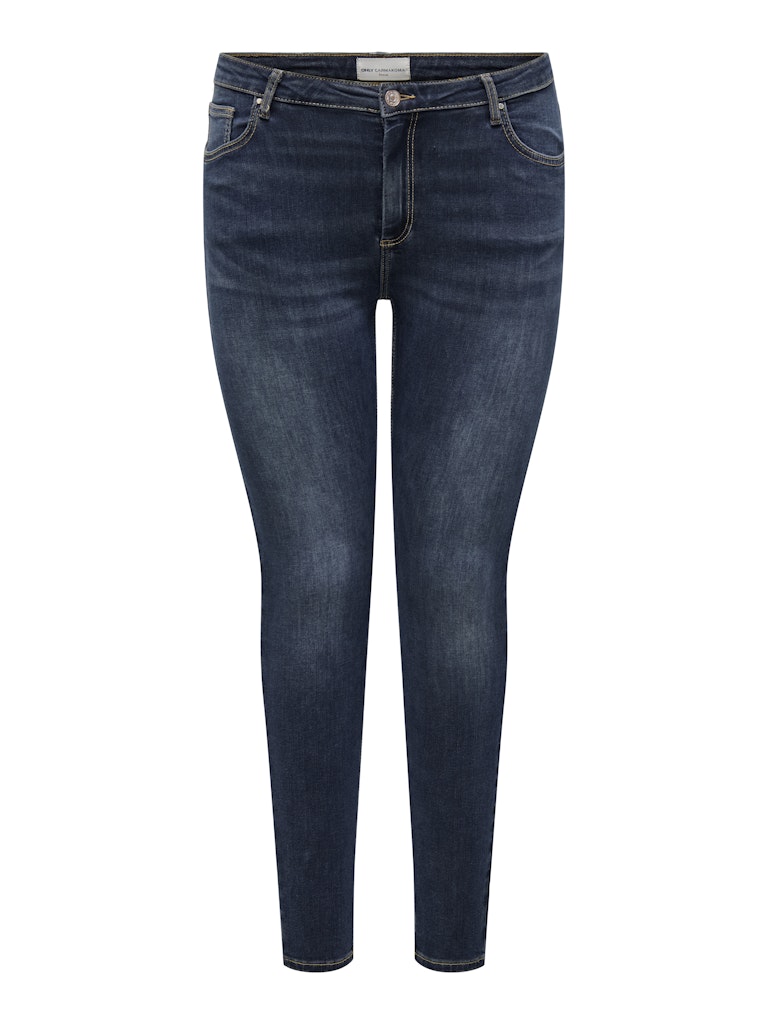 Only Caramkoma Damen Jeans Dark Blue Denim