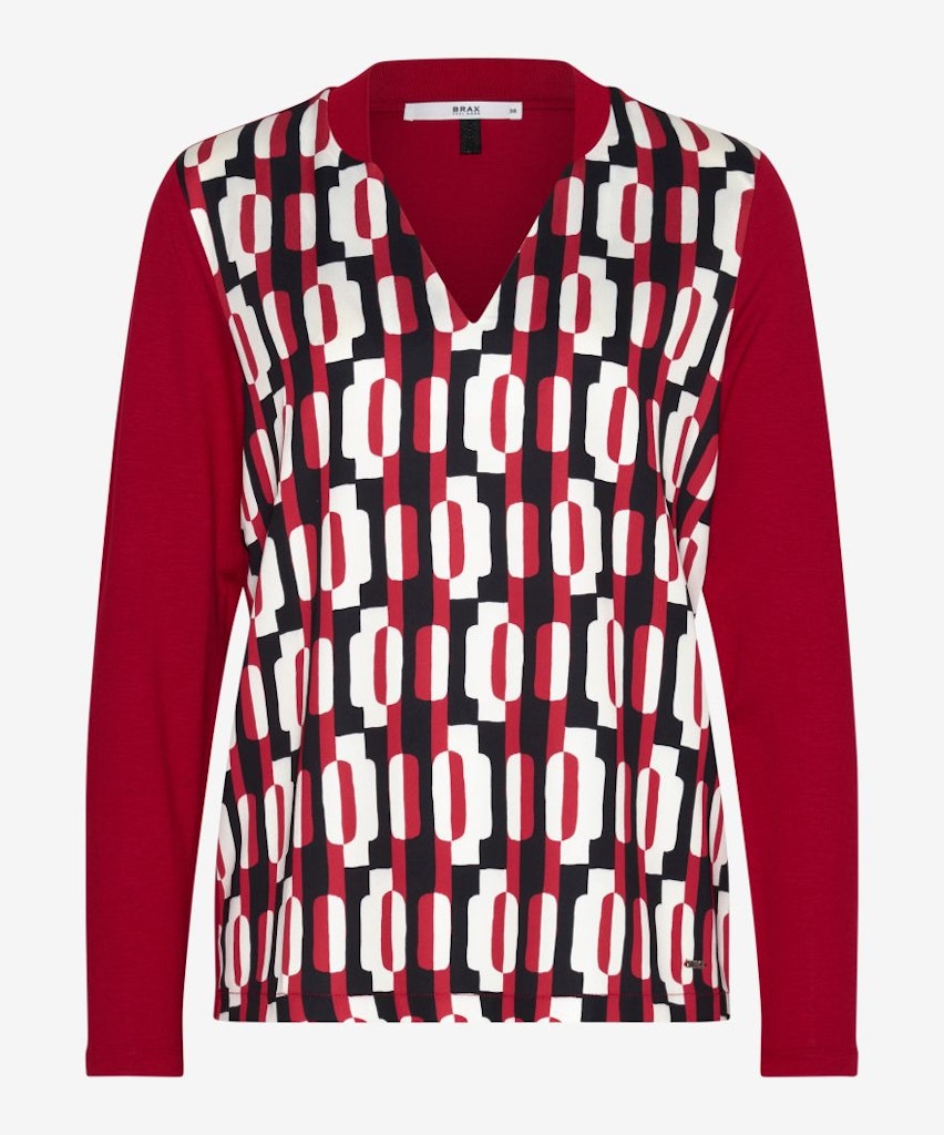 Brax Damen T-Shirts Carmine