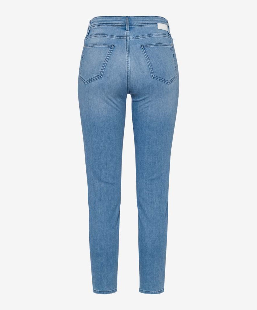 Brax Damen Jeans Used Summer Blu