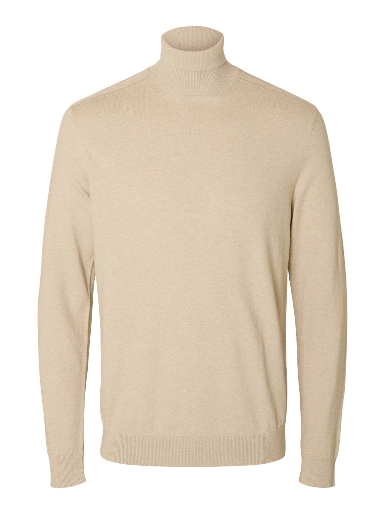 Selected homme Herren Pullover  Oatme