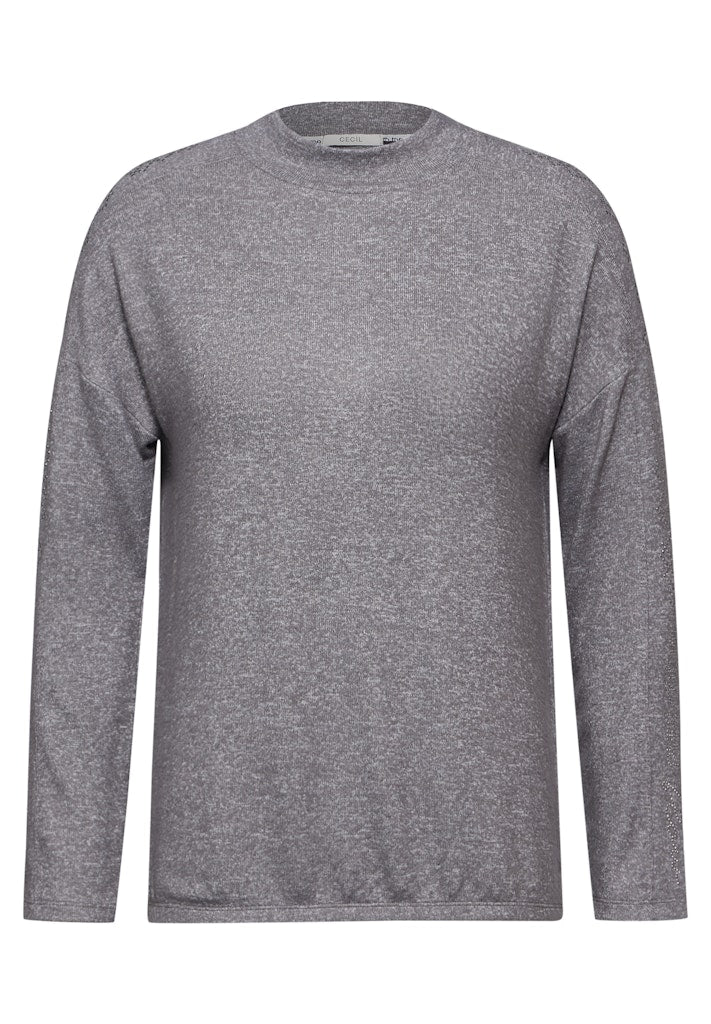 Cecil Damen T-Shirts  Platinum