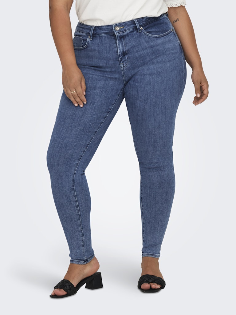 Only Caramkoma Damen Jeans Dark Medium Blu