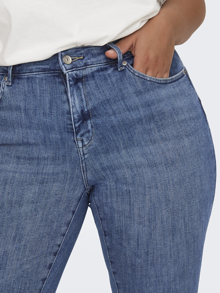 Only Caramkoma Damen Jeans Dark Medium Blu