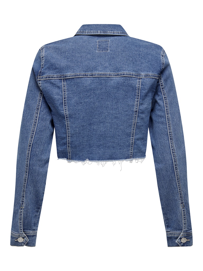 only Damen Jacken Medium Blue Den