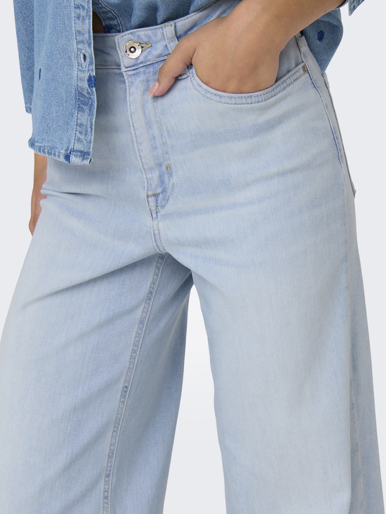 Only Damen Jeans Light Blue Blea