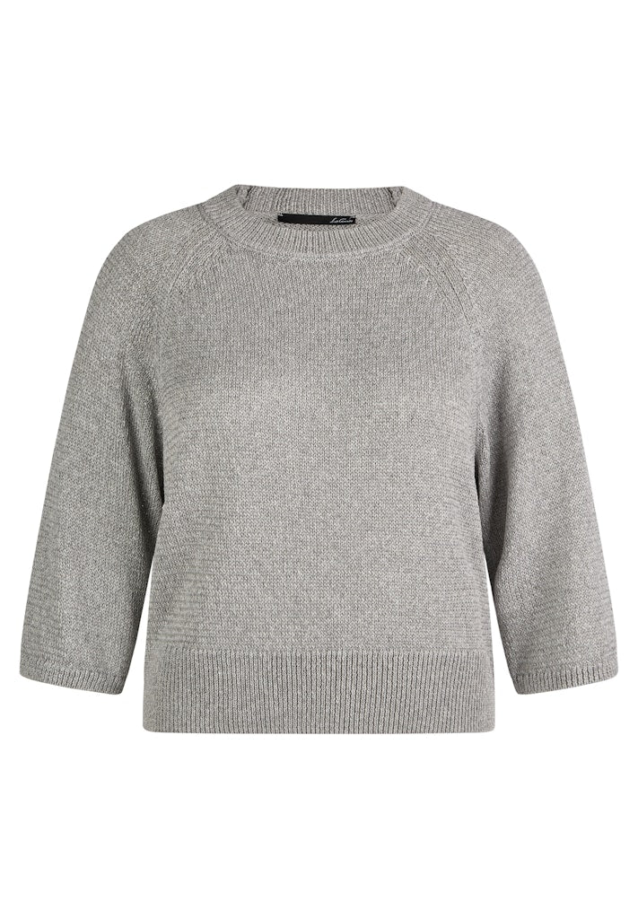 Le Comte Damen Pullover Silbergrau