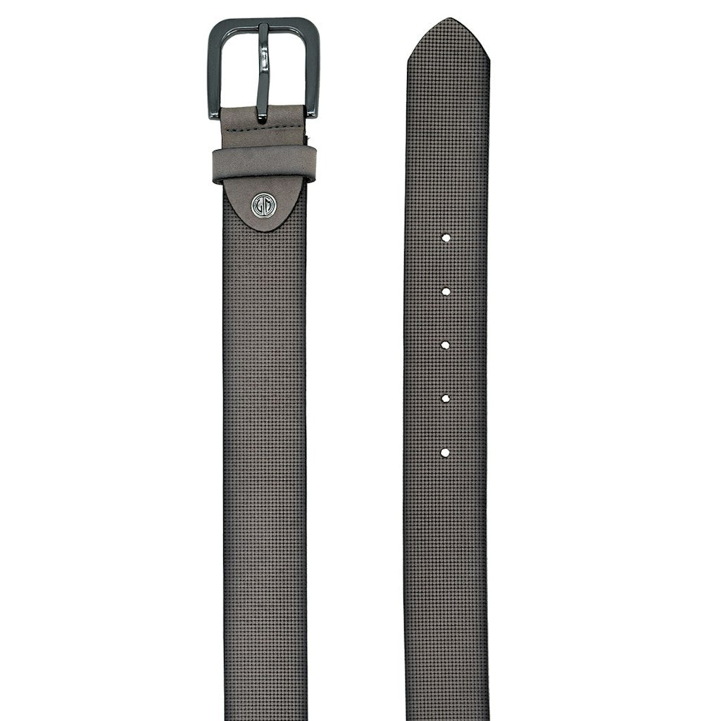 LINDENMANN Herren Gürtel Grau