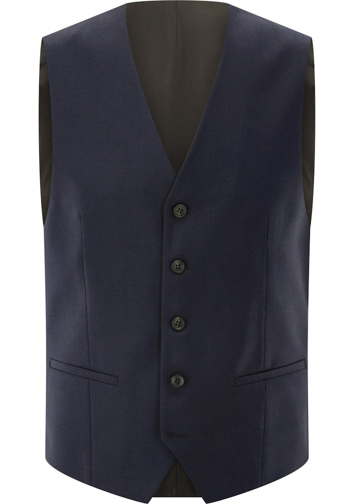 Carl Gross Herren Westen Blau Mittel
